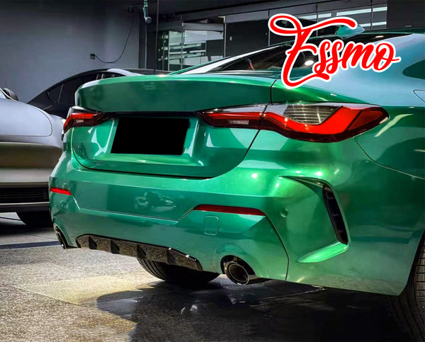 PET Super Gloss Metallic Isle of Man Green Vinyl Wrap