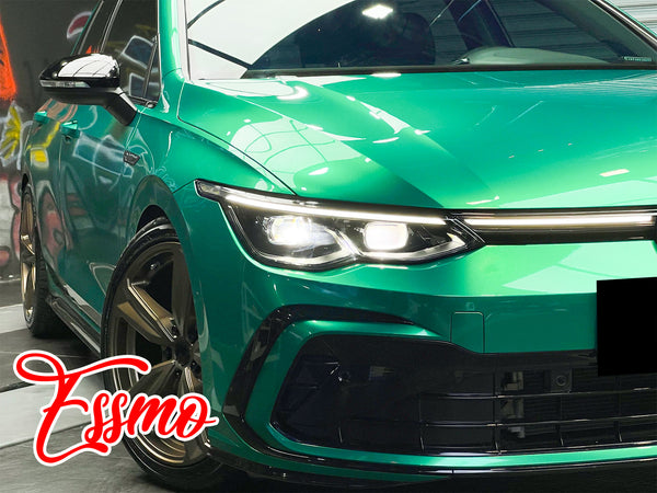 PET Super Gloss Metallic Isle of Man Green Vinyl Wrap
