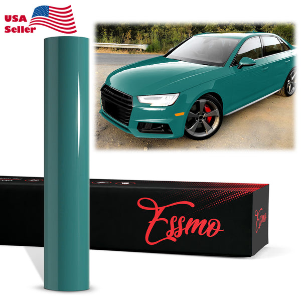 PET Super Gloss Storm Green Vinyl Wrap