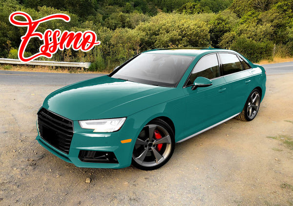PET Super Gloss Storm Green Vinyl Wrap