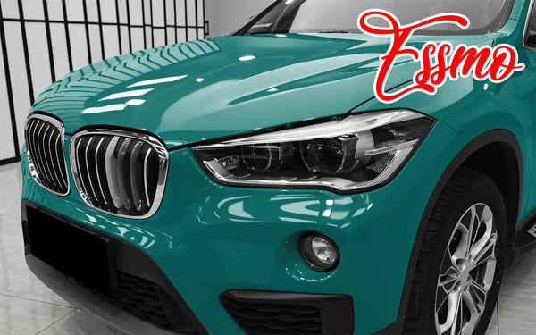 PET Super Gloss Storm Green Vinyl Wrap