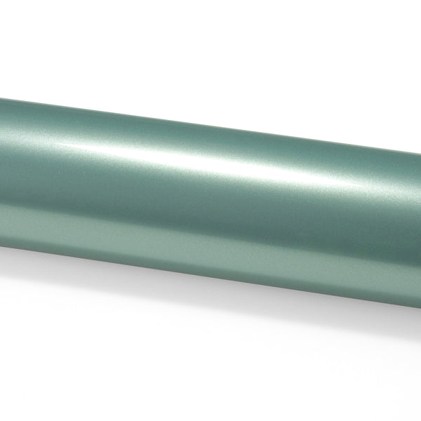 PET Super Gloss Metallic Verde Green Vinyl Wrap