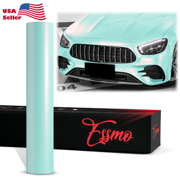 PET Space Candy Gloss Aqua Purple Vinyl Wrap