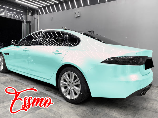 PET Space Candy Gloss Aqua Purple Vinyl Wrap