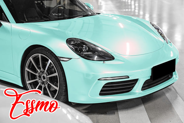 PET Space Candy Gloss Aqua Purple Vinyl Wrap