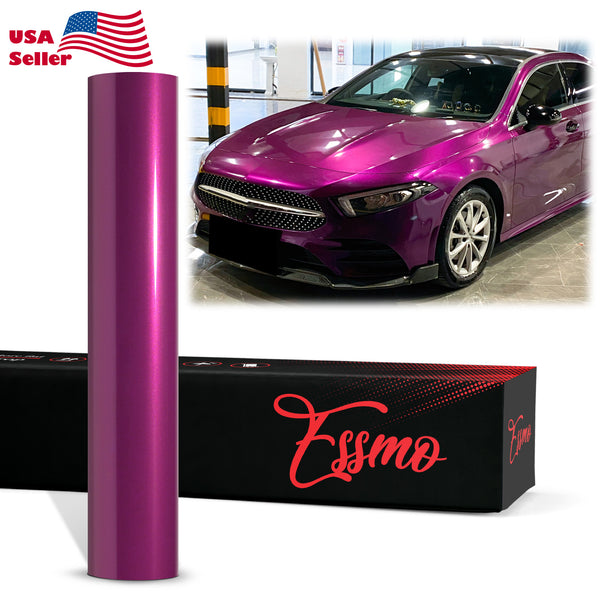 PET Super Gloss Metallic Jam Purple Vinyl Wrap