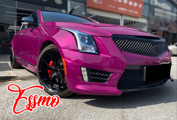 PET Super Gloss Metallic Jam Purple Vinyl Wrap