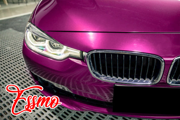 PET Super Gloss Metallic Jam Purple Vinyl Wrap