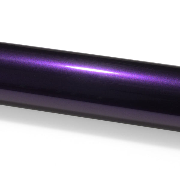 PET Super Gloss Metallic Midnight Purple Vinyl Wrap