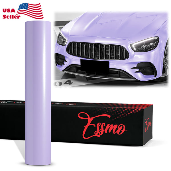 PET Super Gloss Pearlescent Lavender Purple Vinyl Wrap
