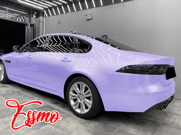 PET Super Gloss Pearlescent Lavender Purple Vinyl Wrap