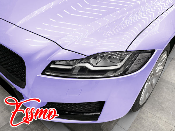 PET Super Gloss Pearlescent Lavender Purple Vinyl Wrap