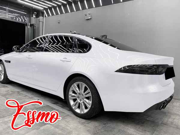 PET Super Gloss Pearlescent Ceramic White Vinyl Wrap