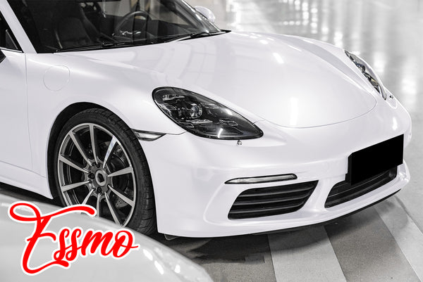 PET Super Gloss Pearlescent Ceramic White Vinyl Wrap