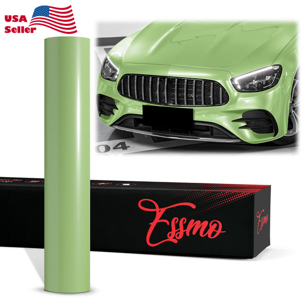 PET Super Gloss Pearlescent Mint Green Vinyl Wrap