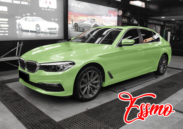 PET Super Gloss Pearlescent Mint Green Vinyl Wrap