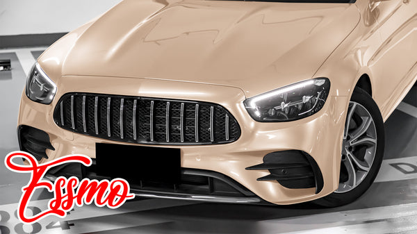 PET Super Gloss Pearlescent Almond Gold Vinyl Wrap