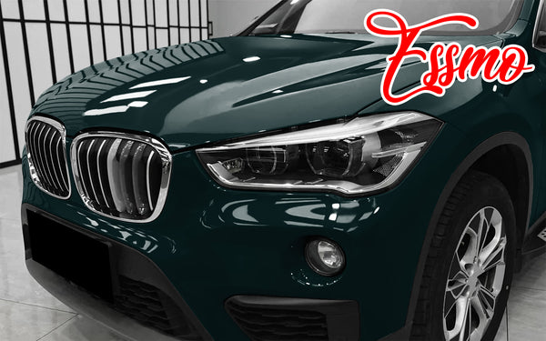 PET Super Gloss Dark Moss Green Vinyl Wrap