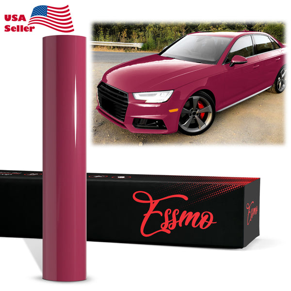 PET Super Gloss Ruby Star Red Vinyl Wrap