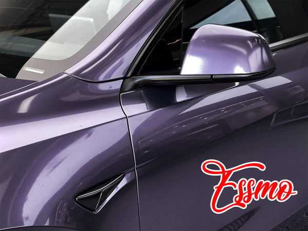 PET Super Gloss Metallic Ube Purple Vinyl Wrap