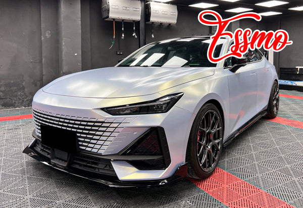 PET Space Candy Matte Platinum Gold Vinyl Wrap