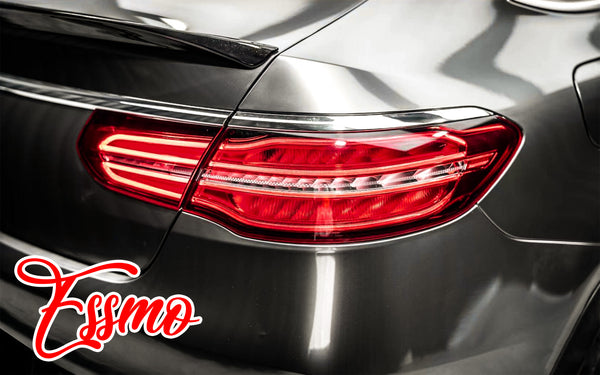 PET Liquid Metallic Gunmetal Gray Vinyl Wrap