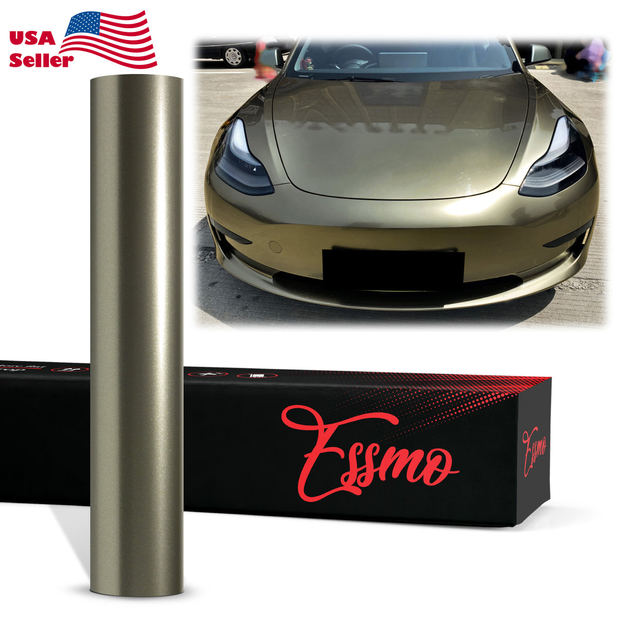 PET Super Gloss Metallic Millennium Jade Vinyl Wrap – EzAuto Wrap