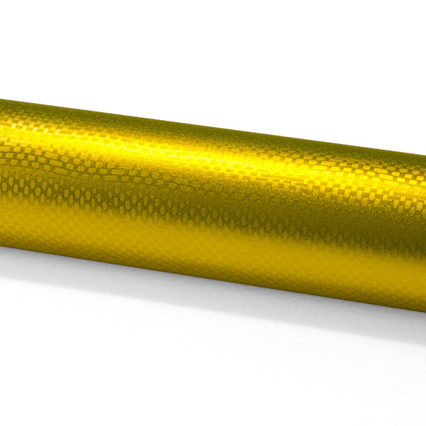 Honeycomb Carbon Fiber Satin Gold Hex Vinyl Wrap