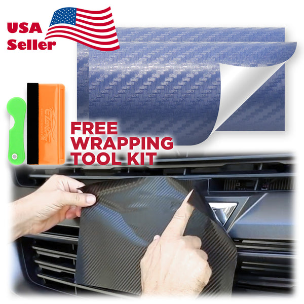 2pcs 5"x10" 3D Matte Carbon Fiber Textured Chevy Emblem Bowtie Overlay Sticker Decal Vinyl Wrap