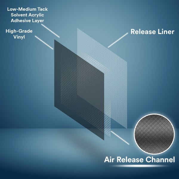 Satin Black Matte Flat Vinyl Wrap