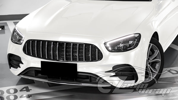 Super Gloss Metallic Pearl White Vinyl Wrap