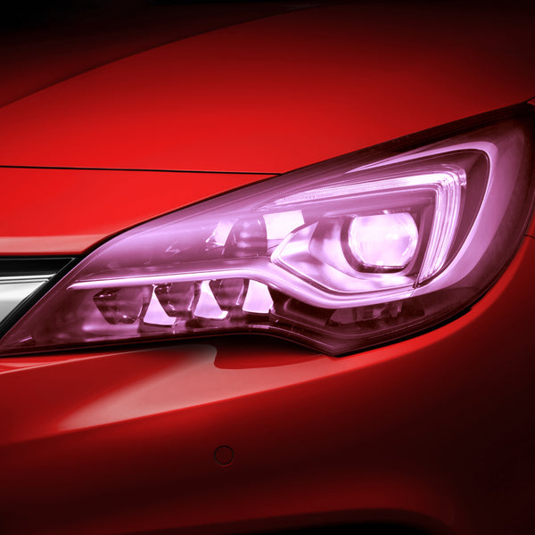 Tint Pink Glossy Taillight Headlight Film
