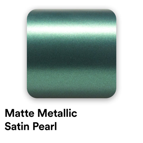 Matte Metallic Satin Pearl Emerald Green Vinyl Wrap