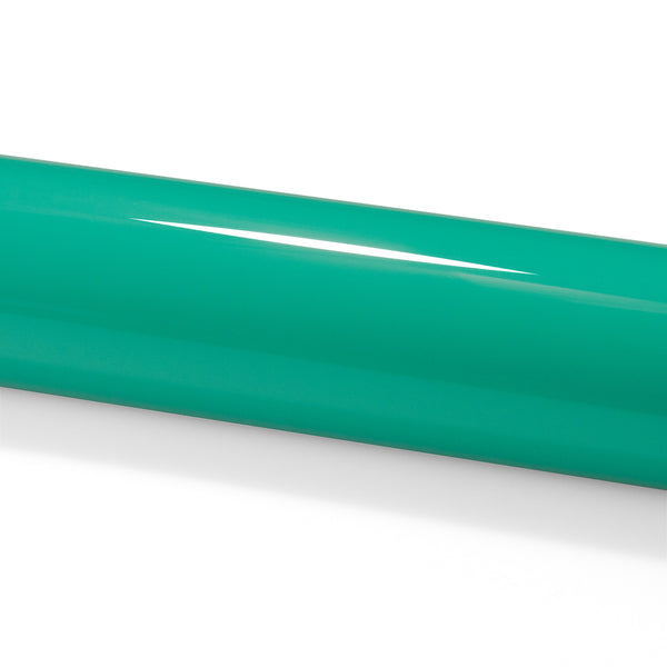 PET Super Gloss Caribbean Green Vinyl Wrap
