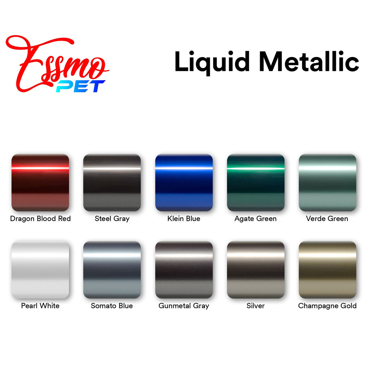 ESSMO™ PPF Paint Protection Film TPU Liquid Metallic Champagne