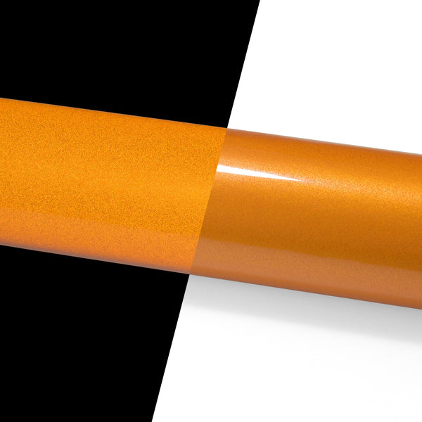 Reflective Orange Vinyl Wrap
