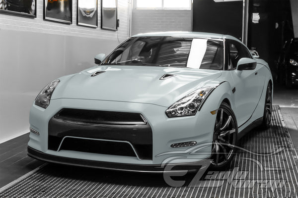 Satin Battleship Gray Matte Flat Vinyl Wrap