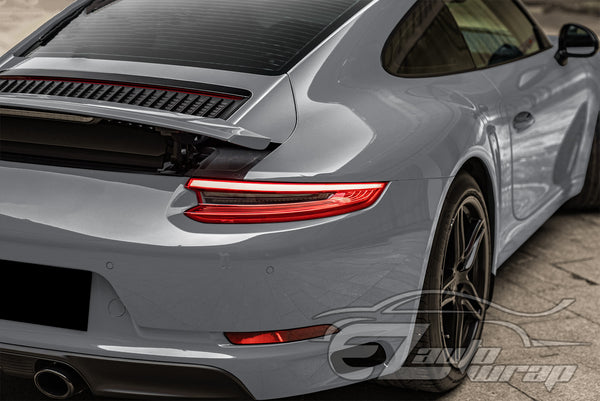 High Gloss Dark Nardo Gray Vinyl Wrap