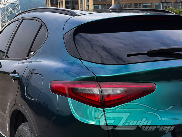 Super Gloss Metallic Royal Green Vinyl Wrap