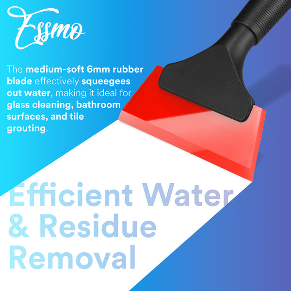 Squeegee Rubber Strip Vinyl Wrap  – Soft Replacement Blade for Window Tint, Vinyl Wrap, and Screen Print – Universal Compatibility