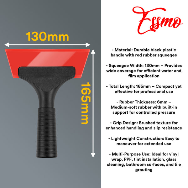 Squeegee Rubber Strip Vinyl Wrap  – Soft Replacement Blade for Window Tint, Vinyl Wrap, and Screen Print – Universal Compatibility