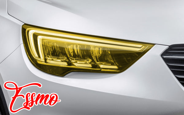 Tint TPU Gloss Golden Yellow PPF Headlight Tint Film