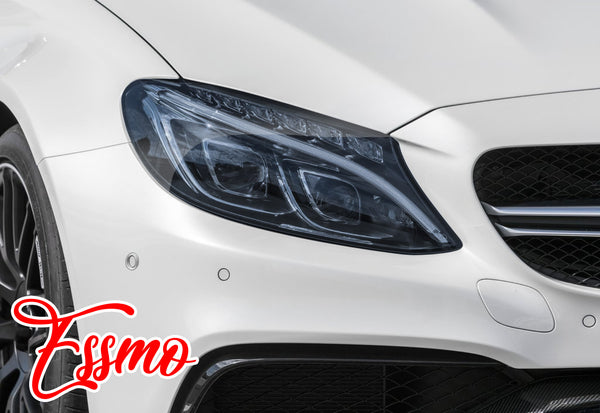 Tint TPU Gloss Light Blue PPF Headlight Tint Film