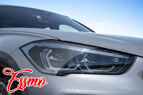 Tint TPU Gloss Light Blue PPF Headlight Tint Film