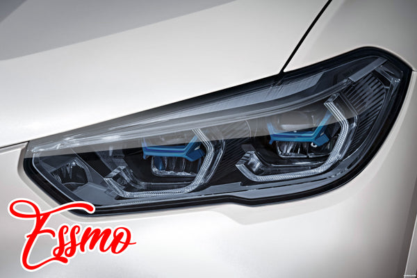 Tint TPU Gloss Light Blue PPF Headlight Tint Film