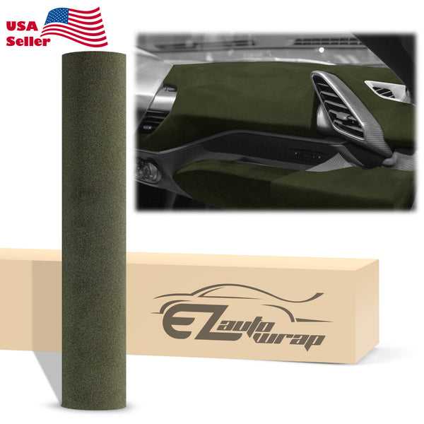 Velvet Army Green Vinyl Wrap