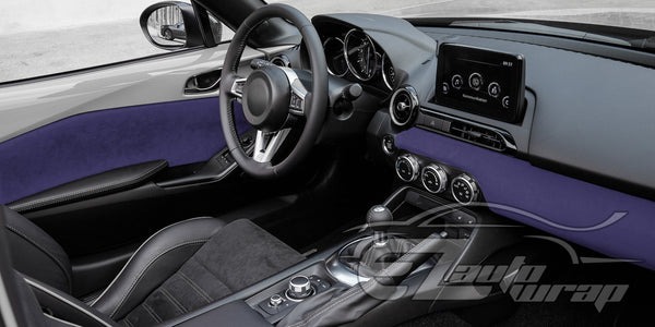 Velvet Blue Vinyl Wrap