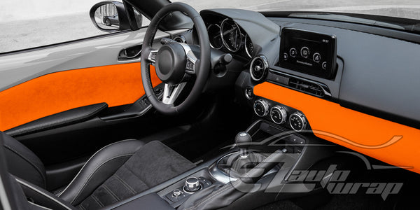 Velvet Orange Vinyl Wrap