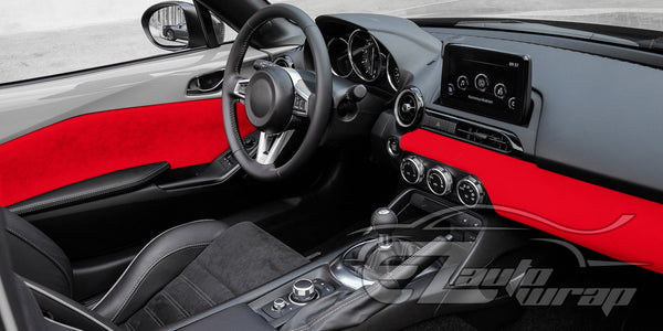 Velvet Red Vinyl Wrap