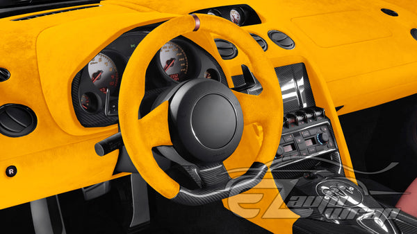 Velvet Yellow Vinyl Wrap